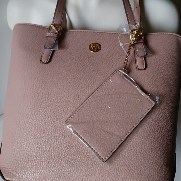 Anne Klein Antique Rose Handbag ID Holder - Picture 8 of 16